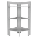 Mesa Auxiliar Riga Blanco 39x80cm Esquinero y Rectangular - MESAS AUXILIARES | Bylmo