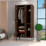 Closet Soho Milan 82x180cm Con Cinco Entrepaños