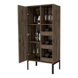 Bar Soho Bellota 60.1x132.1cm Con Tres Portabotellas - BARES | Bylmo