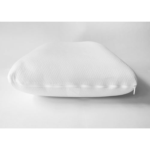 Almohada Firmeza Medio De Espuma Viscoelástica 39x59cm Hipoalergénica Para Dormir De Costado