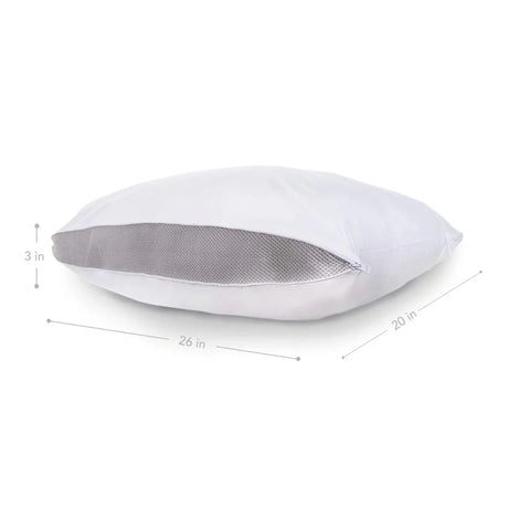 Almohada Medio Suave De Fibras Sintéticas 50X70Cm Hipoalergénica Para Dormir De Costado - ALMOHADAS | Bylmo