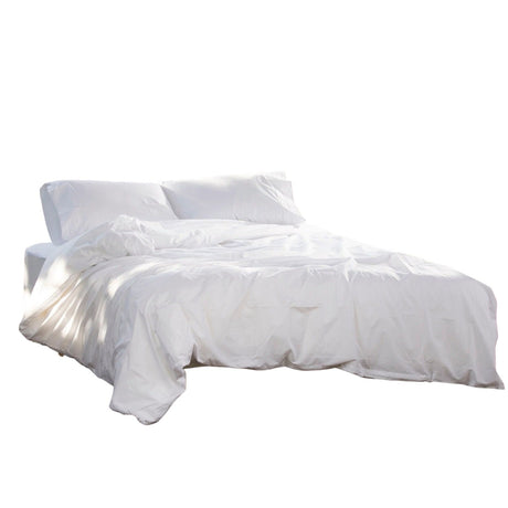 Duvet Blanco 280x240cm Para Cama King Con Fundas de Almohada - TENDIDOS Y CUBRELECHOS | Bylmo