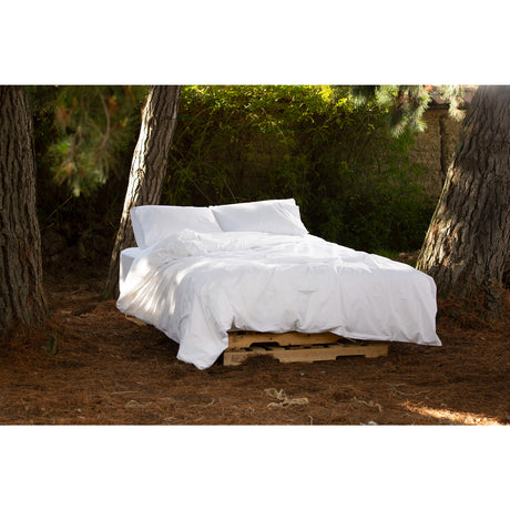 Duvet Blanco 280x240cm Para Cama King Con Fundas de Almohada - TENDIDOS Y CUBRELECHOS | Bylmo