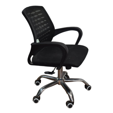 Silla Ejecutiva Tikal Negro 49x99cm Con Espaldar - SILLAS DE OFICINA | Bylmo