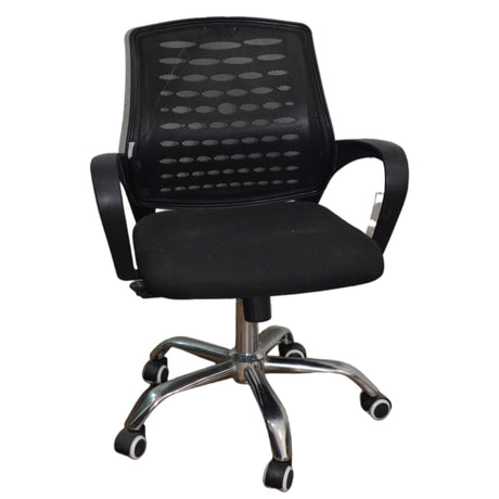 Silla Ejecutiva Tikal Negro 49x99cm Con Espaldar - SILLAS DE OFICINA | Bylmo