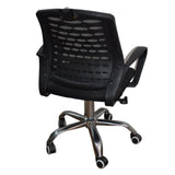 Silla Ejecutiva Tikal Negro 49x99cm Con Espaldar - SILLAS DE OFICINA | Bylmo