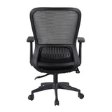 Silla Ejecutiva Nepal Negro 64x107cm Con Espaldar y Soporte Lumbar - SILLAS DE OFICINA | Bylmo