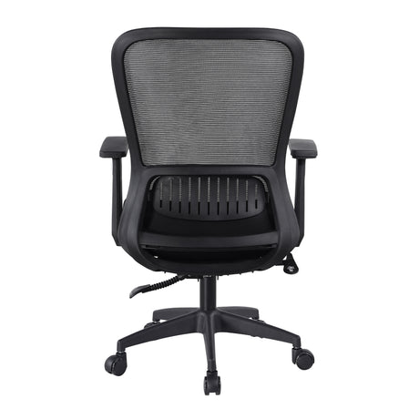 Silla Ejecutiva Nepal Negro 64x107cm Con Espaldar y Soporte Lumbar - SILLAS DE OFICINA | Bylmo