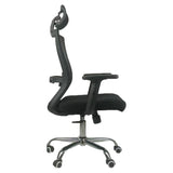 Silla Gerencial Shanghai 2024 Negro 66x111cm Con Espaldar Soporte Lumbar y Apoyacabezas - SILLAS DE OFICINA | Bylmo