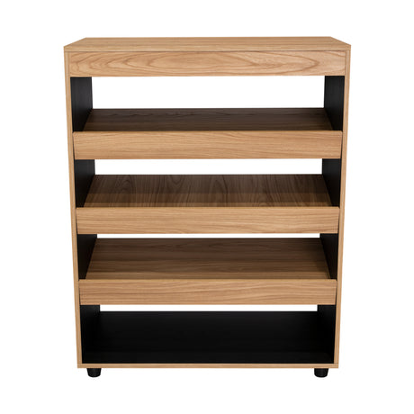 Zapatero Vertical Barilo Fresno Europeo y Wengue 80.1x101cm Para Diez Pares - ZAPATEROS | Bylmo