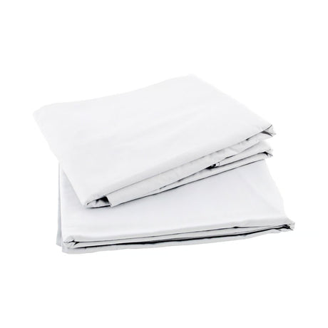 Juego de Sabanas Fondo Entero Blanco Para Cama Queen 160 X 190 Cm Antifluido - SABANAS | Bylmo