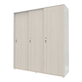 Closet Berlin Niebla y Blanco 180x200cm Con Cuatro Cajones y Dos Entrepaños - CLOSETS | Bylmo