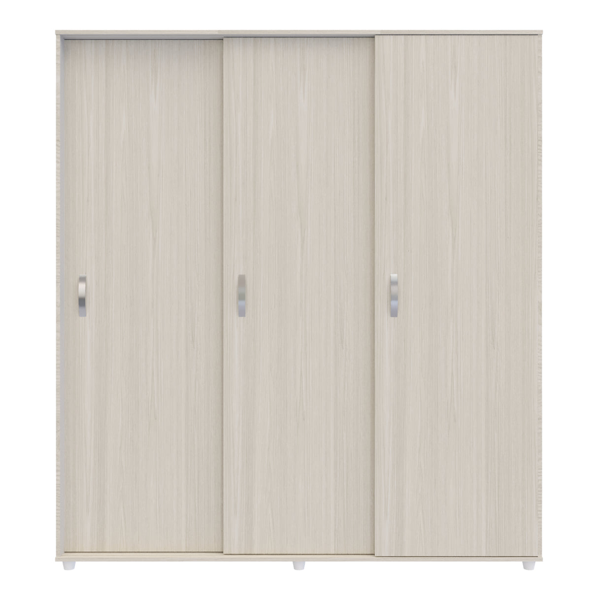 Closet Berlin Niebla y Blanco 180x200cm Con Cuatro Cajones y Dos Entrepaños - CLOSETS | Bylmo