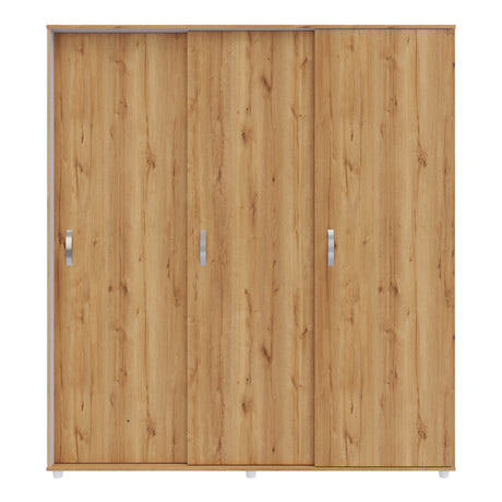 Closet Berlin Duna y Blanco 180x200cm Con Cuatro Cajones y Dos Entrepaños - CLOSETS | Bylmo