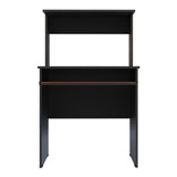 Centro de Computo Sevilla Gales y Negro 71x112cm Moderno - ESCRITORIOS | Bylmo