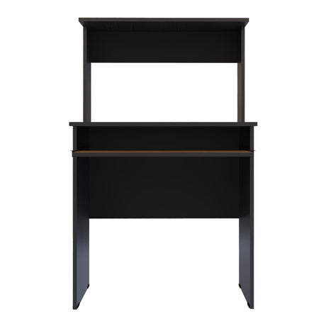 Centro de Computo Sevilla Gales y Negro 71x112cm Moderno - ESCRITORIOS | Bylmo