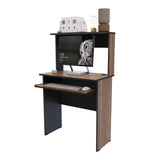 Centro de Computo Sevilla Gales y Negro 71x112cm Moderno - ESCRITORIOS | Bylmo