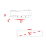 Mueble Auxiliar De Cocina Manhatan Bellota 73x25cm Con Un Compartimiento