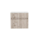 Mueble para Lavamanos Aydin Ceniza 59.1x52cm Flotante Sin Lavamanos - MUEBLES PARA LAVAMANOS | Bylmo