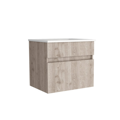 Mueble para Lavamanos Aydin Ceniza 59.1x52cm Flotante Sin Lavamanos - MUEBLES PARA LAVAMANOS | Bylmo