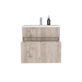 Mueble para Lavamanos Aydin Ceniza 59.1x52cm Flotante Sin Lavamanos - MUEBLES PARA LAVAMANOS | Bylmo