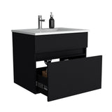 Mueble para Lavamanos Aydin Wengue 59.1x52cm Flotante Sin Lavamanos - MUEBLES PARA LAVAMANOS | Bylmo
