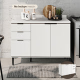 Mueble Inferior de Cocina Blanco 120x87.5cm Sin Mesón y Sin Estufa - MUEBLES INFERIORES DE COCINA | Bylmo