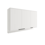 Mueble Superior De Cocina Blanco 120x80cm Con Tres Puertas