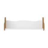 Repisa Rectangular Love Roble y Blanco 93x30cm Flotante - REPISAS | Bylmo