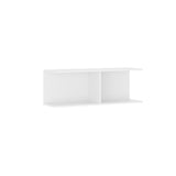 Repisa Rectangular Decor Blanco 78x27cm de Piso con Tres Entrepaños - REPISAS | Bylmo