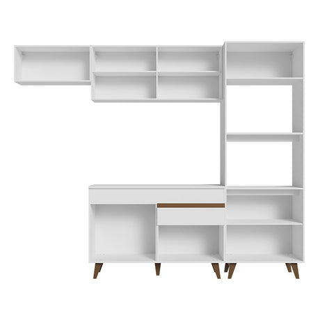 Cocina Integral Reims Blanco 260x210cm Moderna y Funcional - COCINAS | Bylmo