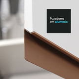 Cocina Integral Reims Blanco 330x210cm con Mesón y sin Pozuelo - COCINAS | Bylmo