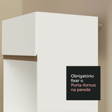 Cocina Integral Reims Blanco 330x210cm con Mesón y sin Pozuelo - COCINAS | Bylmo