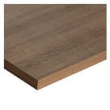 Mesón de Cocina Marron 120x52cm de Madera MDP Sin Perforaciones - MESONES DE COCINA | Bylmo