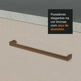Mueble Inferior de Cocina Agata Blanco y Crema 120x81cm sin Mesón - MUEBLES INFERIORES DE COCINA | Bylmo