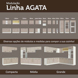 Mueble Inferior de Cocina Agata Blanco y Crema 120x81cm sin Mesón - MUEBLES INFERIORES DE COCINA | Bylmo
