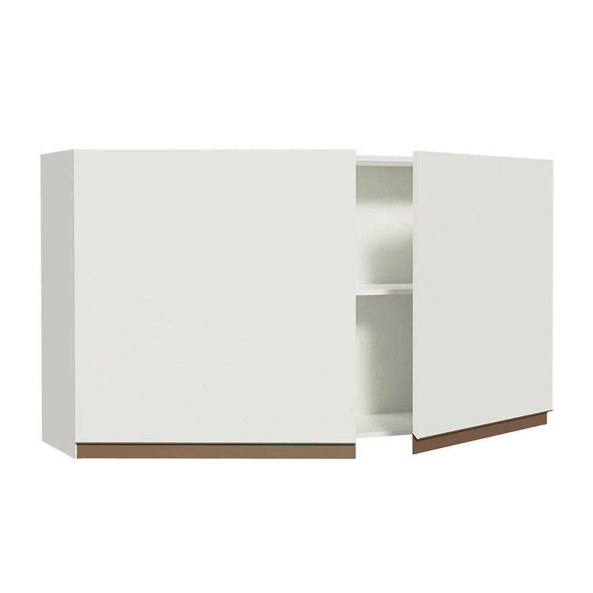 Mueble Superior de Cocina Reims Blanco 120x66cm con Dos Entrepaños - MUEBLES SUPERIORES DE COCINA | Bylmo