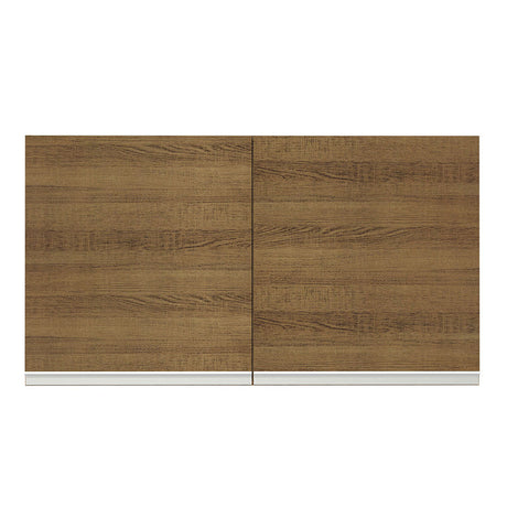 Mueble Superior de Cocina Glamy Marron 120x66cm con Dos Entrepaños - MUEBLES SUPERIORES DE COCINA | Bylmo