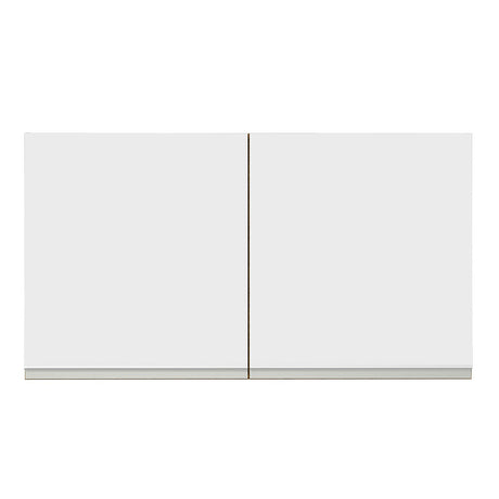 Mueble Superior de Cocina Glamy Marron y Blanco 120x66cm con Dos Entrepaños - MUEBLES SUPERIORES DE COCINA | Bylmo