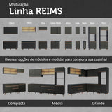 Mueble Superior de Cocina Reims Negro 120x66cm con Dos Entrepaños - MUEBLES SUPERIORES DE COCINA | Bylmo