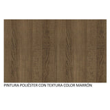 Mueble Superior de Cocina Emily Marron 105x49cm con Puertas Traslúcidas - MUEBLES SUPERIORES DE COCINA | Bylmo