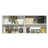 Mueble Superior de Cocina Reims Blanco 120x50cm con Dos Entrepaños - MUEBLES SUPERIORES DE COCINA | Bylmo