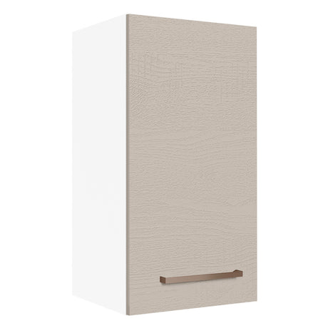 Mueble Superior de Cocina Agata Blanco y Crema 35x66cm con Un Entrepaño - MUEBLES SUPERIORES DE COCINA | Bylmo