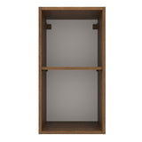 Mueble Superior de Cocina Agata Marron y Blanco 35x66cm con Un Entrepaño - MUEBLES SUPERIORES DE COCINA | Bylmo