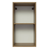 Mueble Superior de Cocina Glamy Marron y Blanco 35x66cm con Un Entrepaño - MUEBLES SUPERIORES DE COCINA | Bylmo