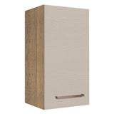 Mueble Superior de Cocina Agata Marron y Crema 35x66cm con Un Entrepaño - MUEBLES SUPERIORES DE COCINA | Bylmo