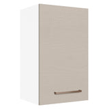 Mueble Superior de Cocina Agata Blanco y Crema 40x66cm con Un Entrepaño - MUEBLES SUPERIORES DE COCINA | Bylmo