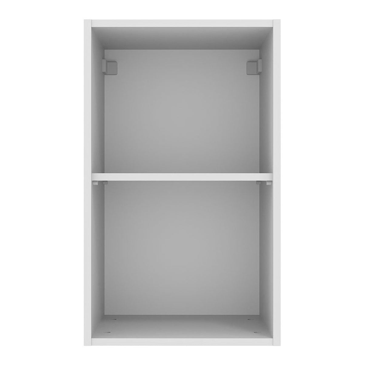 Mueble Superior de Cocina Agata Blanco y Crema 40x66cm con Un Entrepaño - MUEBLES SUPERIORES DE COCINA | Bylmo