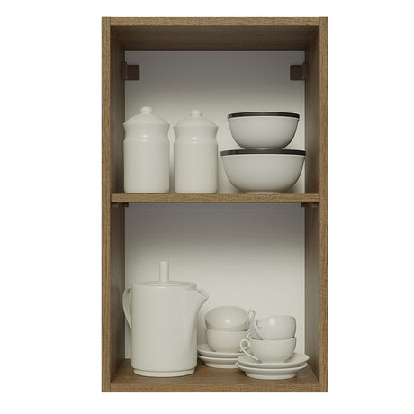 Mueble Superior de Cocina Agata Marron 40x66cm con Un Entrepaño - MUEBLES SUPERIORES DE COCINA | Bylmo