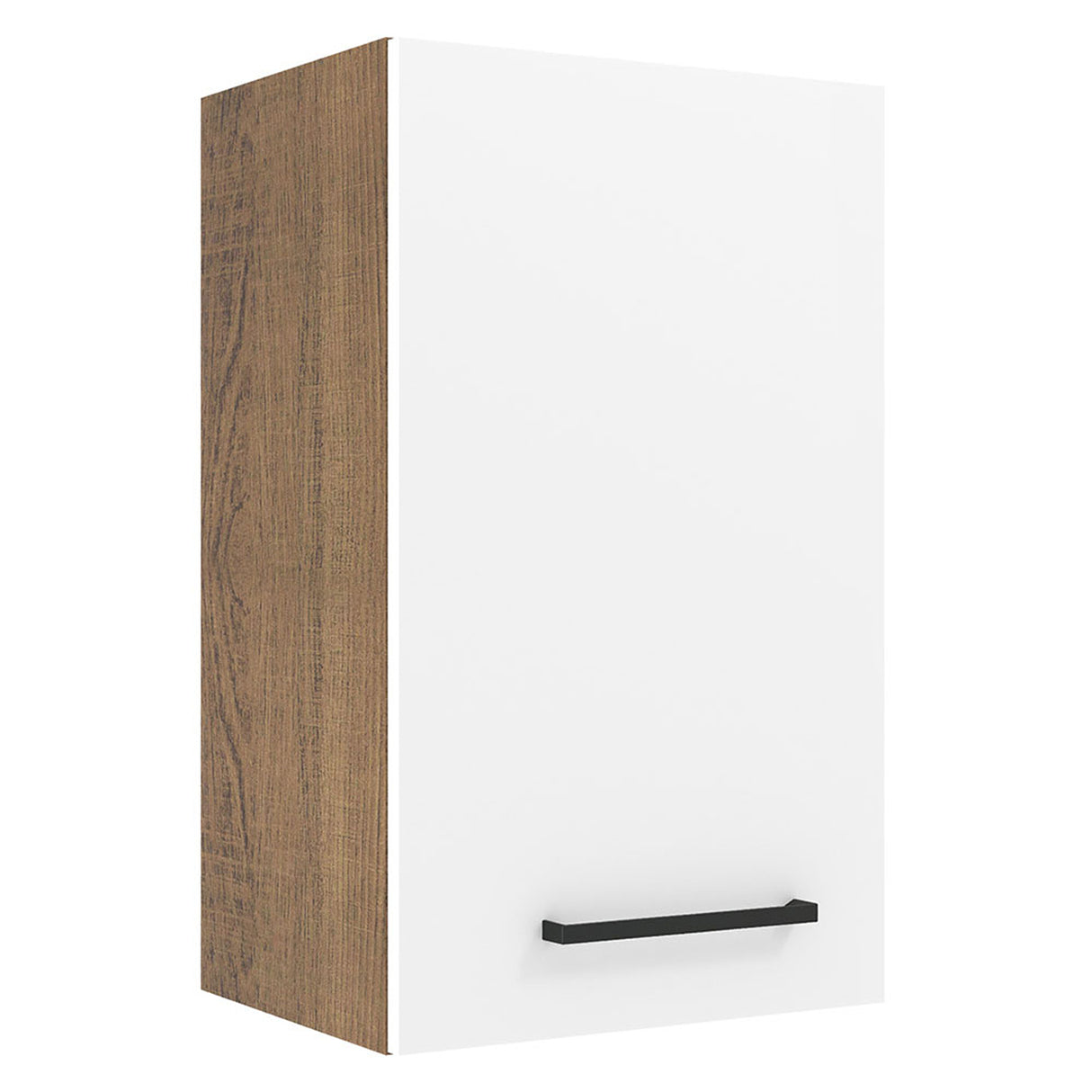 Mueble Superior de Cocina Agata Marron y Blanco 40x66cm con Un Entrepaño - MUEBLES SUPERIORES DE COCINA | Bylmo